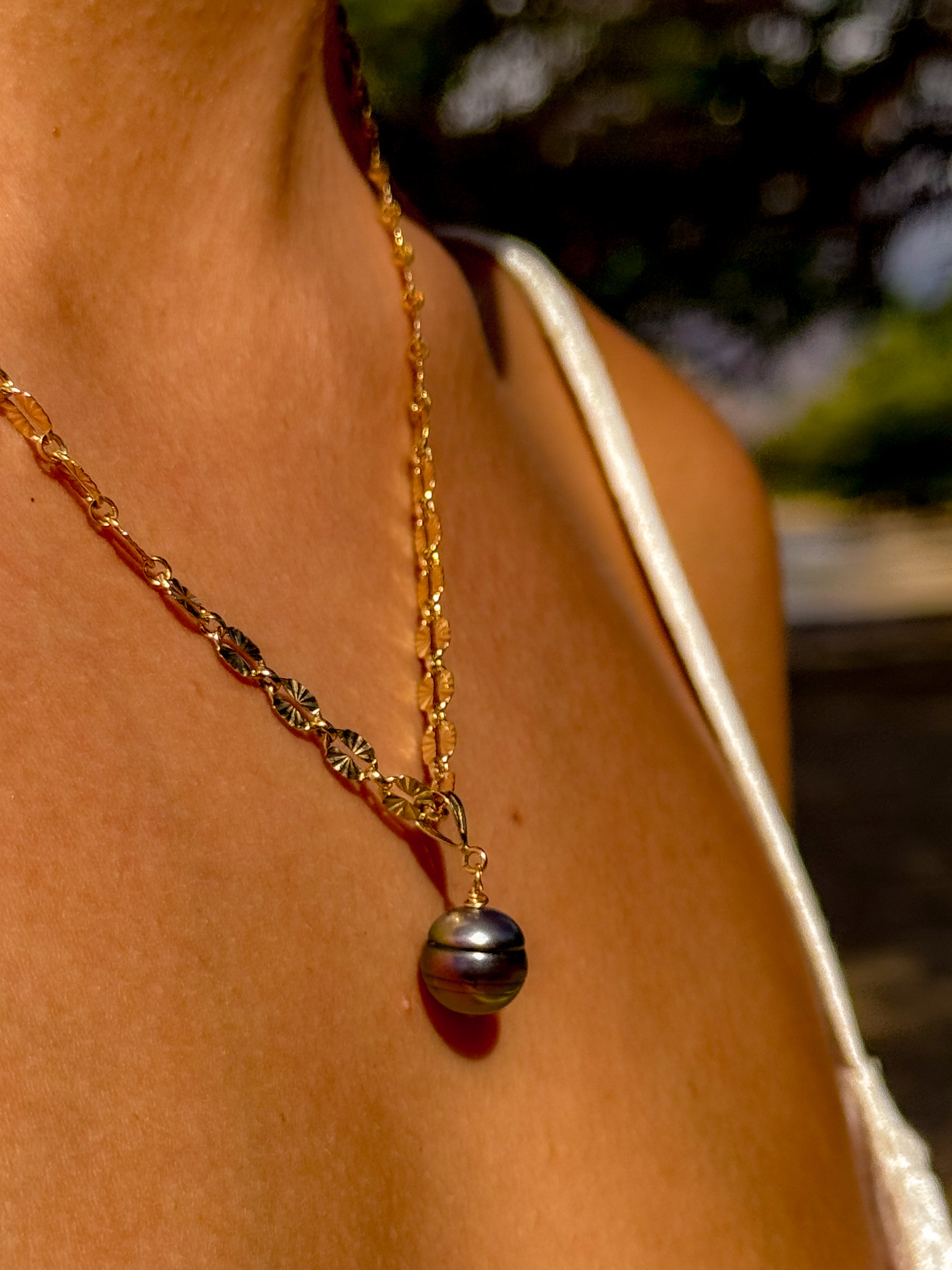 tahitian pearl necklace