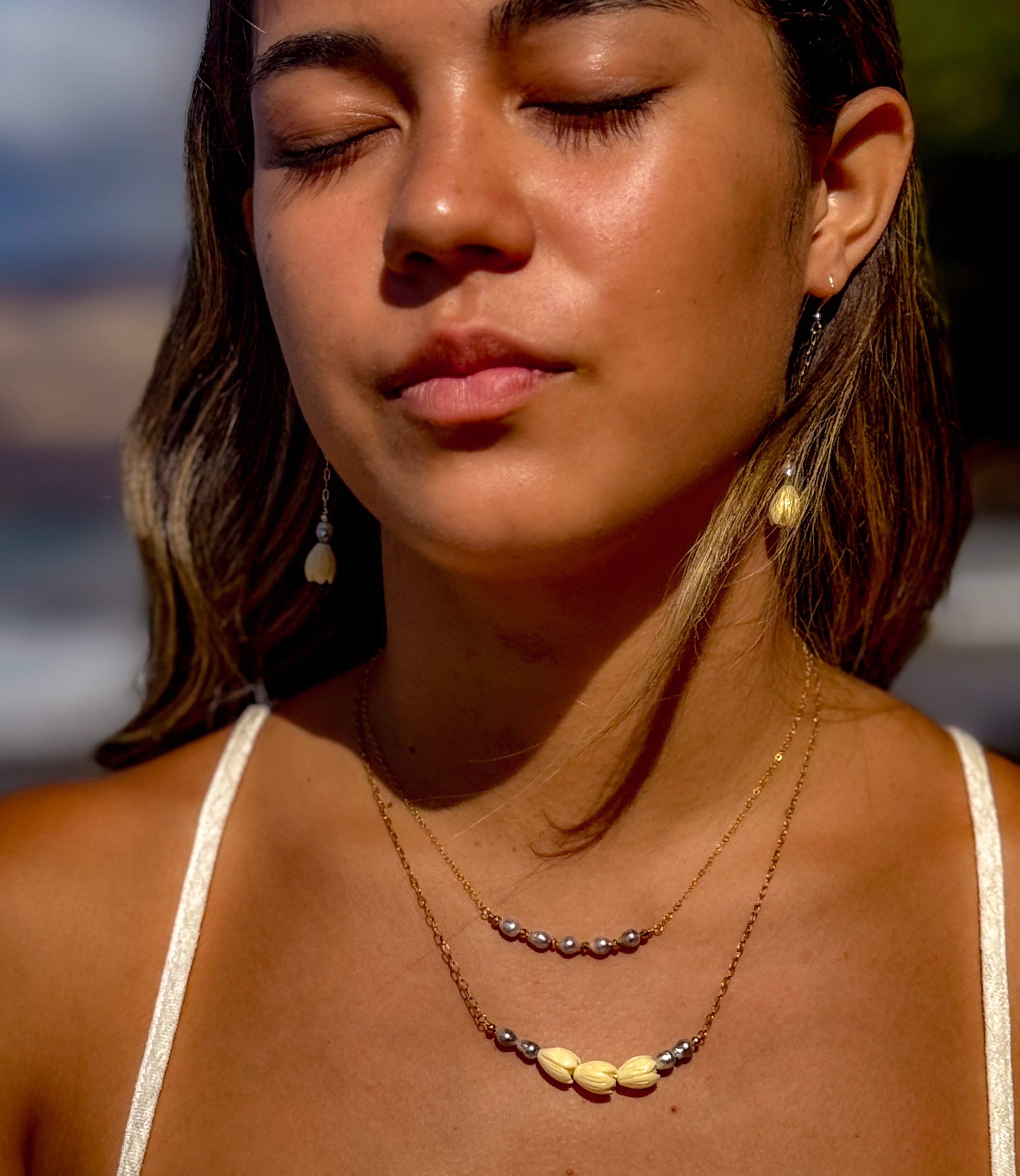 pikake snd pearl necklace