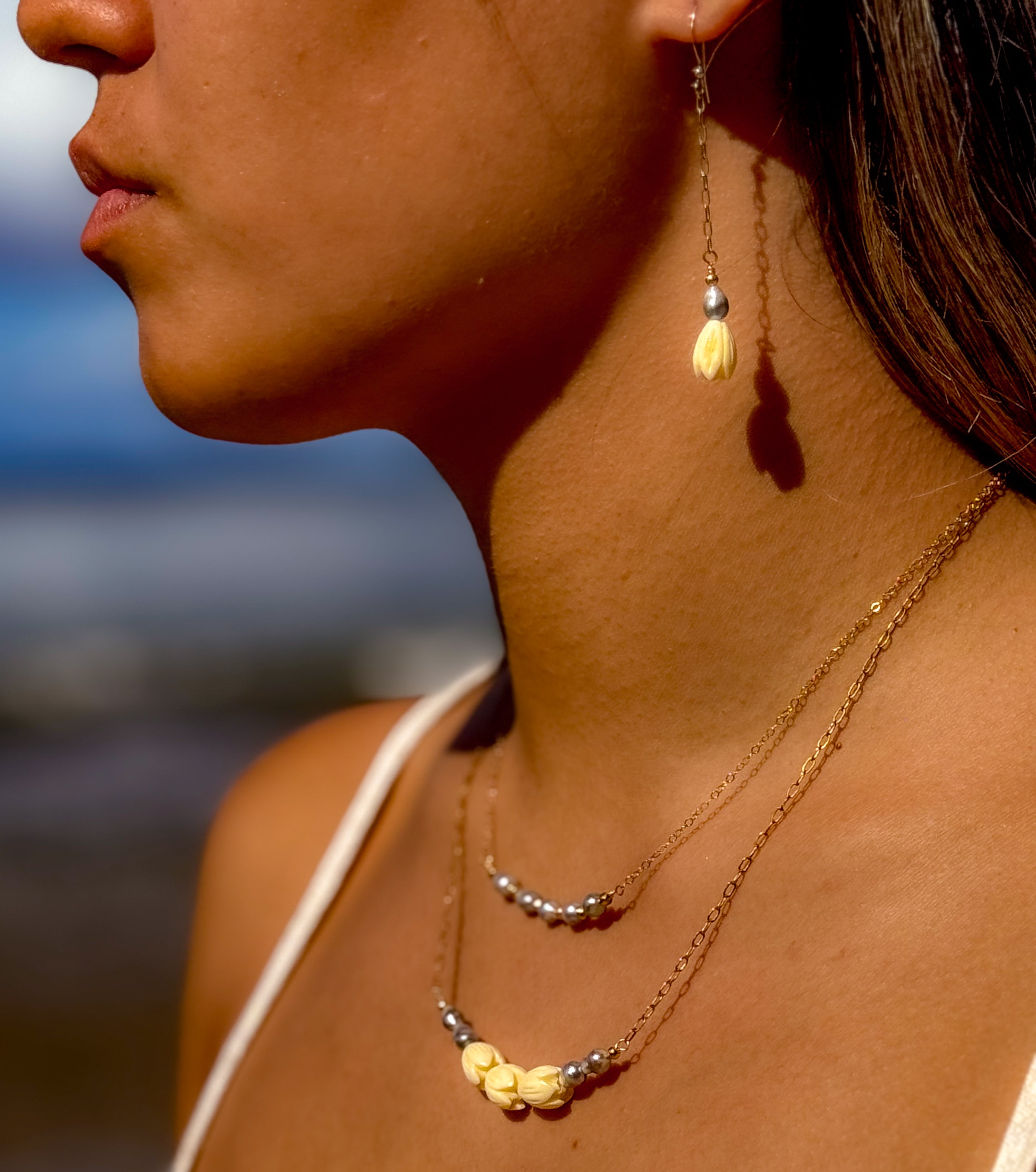 pikake snd pearl necklace