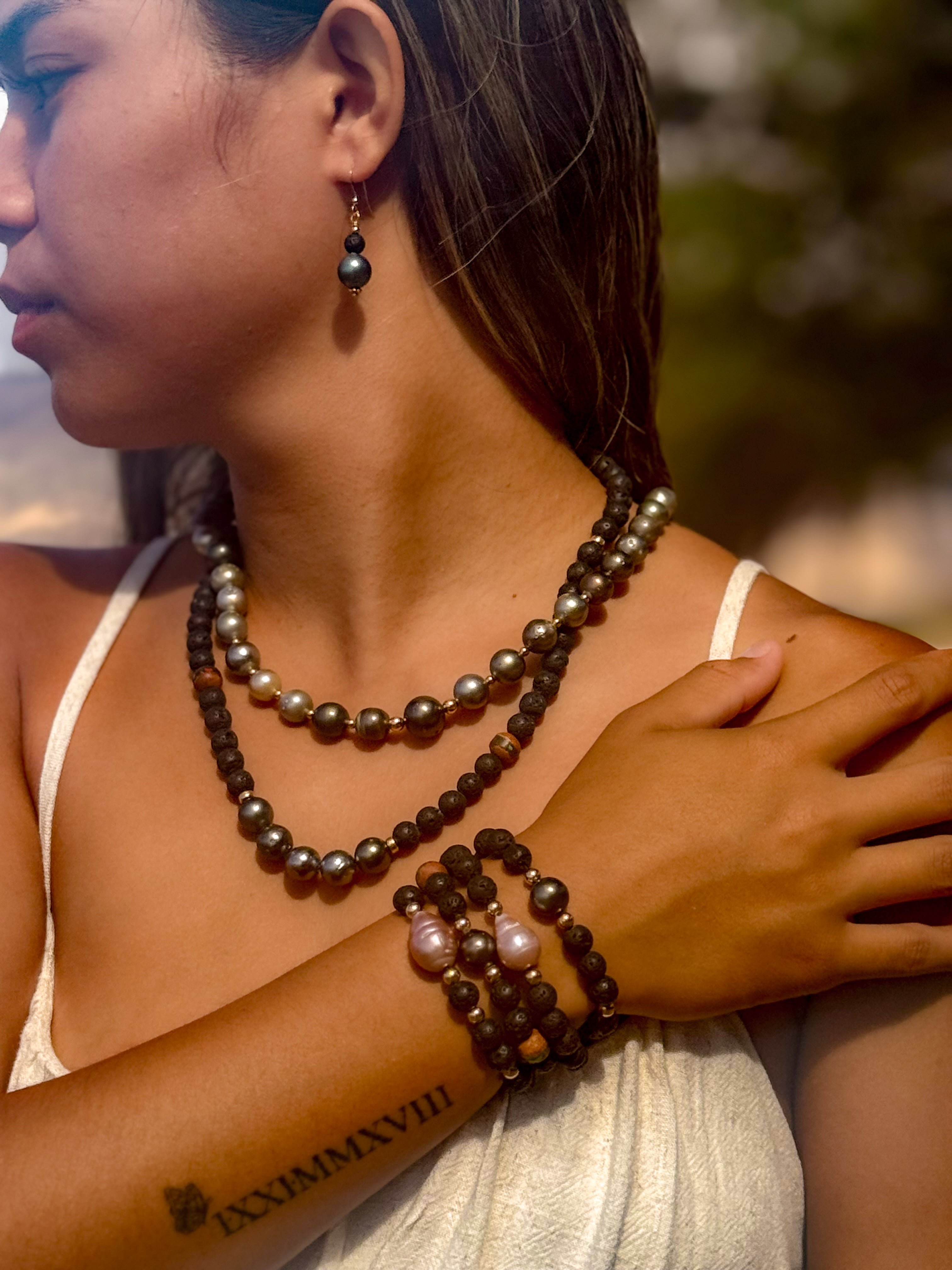 tahitian pearl necklace